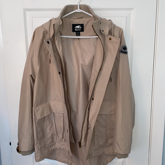 Roots Beige Cotton Military Utility Jacket - Picture 2 of 8